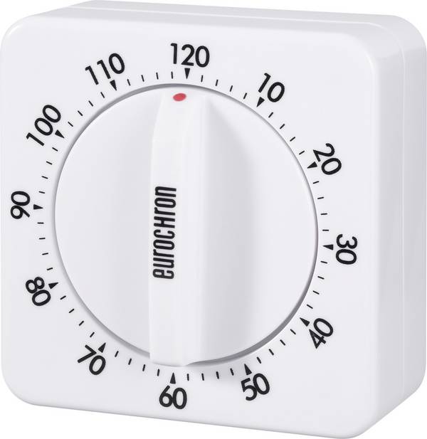 Eurochron EAT 6120 stopky (časovač) bílá mechanický