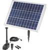 Solární zahradní fontána - sada Renkforce 1007586, 980 l/h, 1 m, 20 W