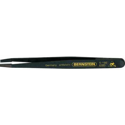 Bernstein Tools for Electronics 5-192 jemná pinzeta, NKR, plochá-široká, odsazený, 120 mm