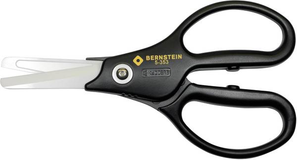 BERNSTEIN Tools for Electronics 5-353  keramické nůžky   190 mm černá