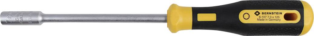 BERNSTEIN Tools for Electronics dílnu šroubovák s nástrčným klíčem Velikost klíče: 7 mm Délka dříku: 140 mm