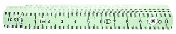 BERNSTEIN Tools for Electronics Bernstein Werkzeugfabrik 7-503 skládací metr   1 m plast