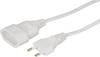 Hama 00137277 napájecí prodlužovací kabel, bílá, 5.00 m