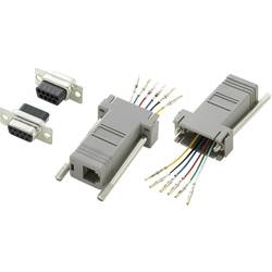 D-SUB adaptér TRU COMPONENTS 407770 D-SUB zásuvka 9pólová - RJ12 zásuvka, 1 ks