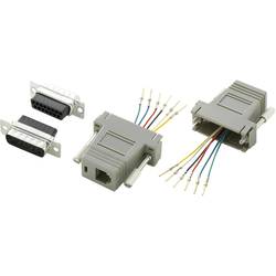 D-SUB adaptér D-SUB zástrčka 15pólová - RJ12 zásuvka Conrad Components 1 ks