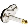 Jack konektor 6.35 mm zástrčka, zahnutá Hicon HI-J63MA05, pinov 2, čierna, 1 ks