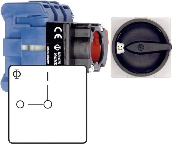 Kraus & Naimer KG10B.T102/01.FT2 odpínač 20 A 230 V 1 x 90 ° černá 1 ks