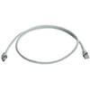 Sieťový prepojovací kábel RJ45 Telegärtner L00003A0216, CAT 6, U/UTP, 5.00 m, biela