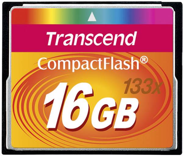 Transcend Standard 133x karta CF  16 GB