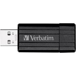 Verbatim Pin Stripe USB flash disk 16 GB černá 49063 USB 2.0