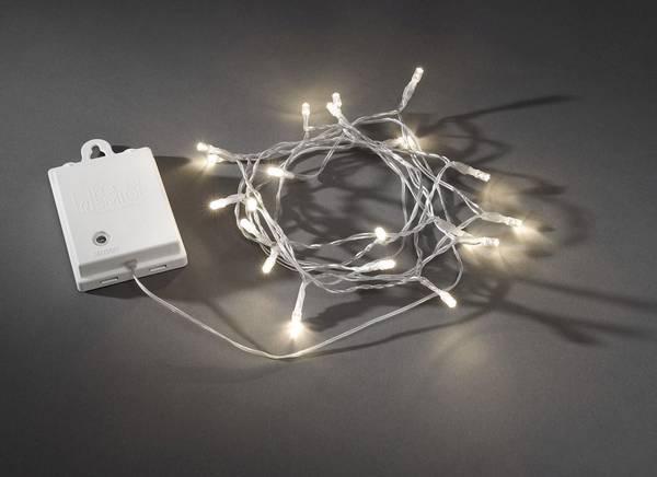 Konstsmide 3728-103 mikro světelný řetěz  vnitřní/venkovní  na baterii Počet žárovek 80 LED teplá bílá
