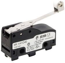 Pizzato Elettrica MKV12D40 mikrospínač MKV12D40 250 V/AC 6 A IP65 bez aretace 10 ks