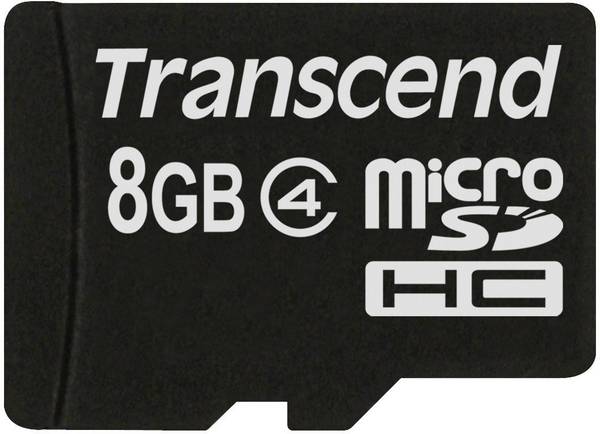 Transcend Standard paměťová karta microSDHC Industrial 8 GB Class 4