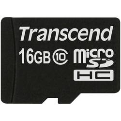 Transcend Premium paměťová karta microSDHC 16 GB Class 10
