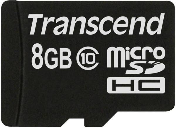 Transcend Premium paměťová karta microSDHC Industrial 8 GB Class 10
