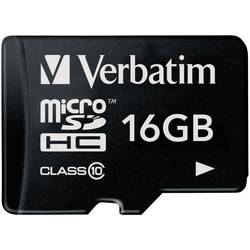 Verbatim Premium paměťová karta microSDHC 16 GB Class 10