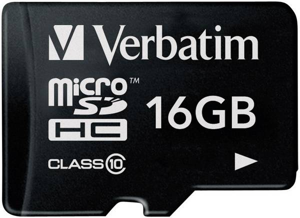 Verbatim Premium paměťová karta microSDHC  16 GB Class 10