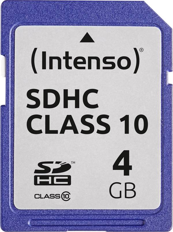 Intenso 3411450 karta SDHC  4 GB Class 10