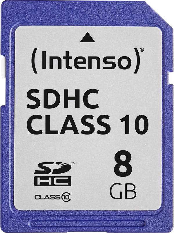 Intenso 3411460 karta SDHC  8 GB Class 10