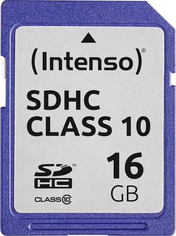 Intenso 3411470 karta SDHC  16 GB Class 10
