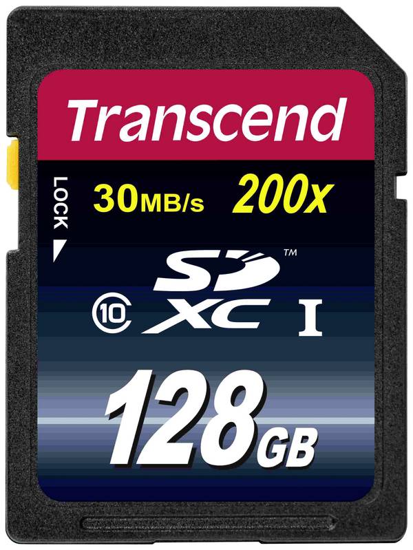 Transcend Premium paměťová karta SDXC Industrial 128 GB Class 10