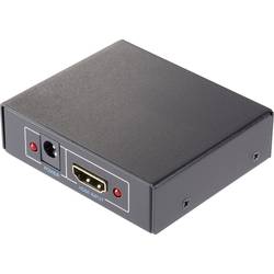 HDMI splitter SpeaKa, 2x port, 1920 x 1080 px, černá