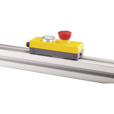 Schlegel MBM128_NOOM, MBM128_NOOM nouzový vypínač, 250 V/AC, 2 rozpínací kontakty, 2 spínací kontakty, 1 ks