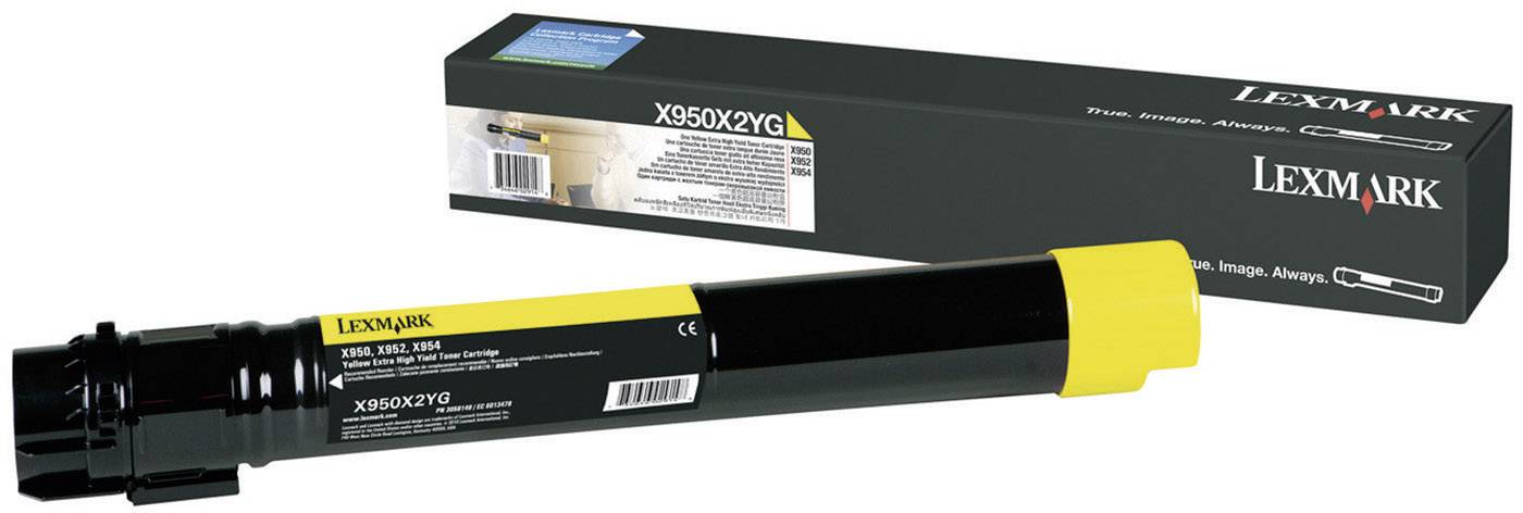 Lexmark Toner X950 X952 X954 originál žlutá 24000 Seiten X950X2YG-0