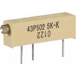 Víceotáčkový trimr Vishay M43P104KB40, lineární, 0.75 W, 100 KΩ, 5400 °, 1 ks