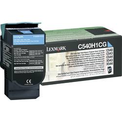 Lexmark vratný toner C540 C543 C544 C546 X544 X546 X548 C540H1CG originál azurová 2000 Seiten