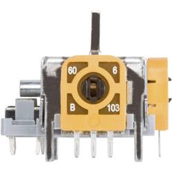 Joystick rovná kovová páka TRU COMPONENTS 98002C3, pájecí piny, 12 V/DC, 1 ks