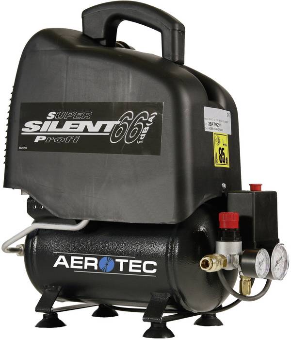 Aerotec pístový kompresor Vento Silent 6 6 l 8 bar