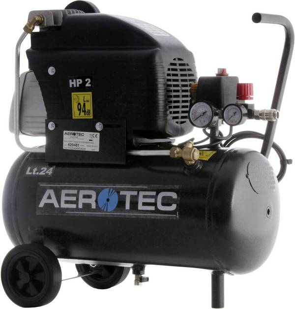Aerotec pístový kompresor 220-24FC 24 l 8 bar