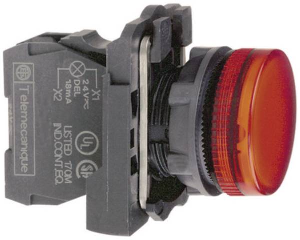 Schneider Electric XB5AVB4 signalizační světlo  s možností osvětlení červená 24 V/DC, 24 V/AC 1 ks Piece