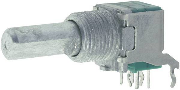 ALPS RK09L1220 100KBX2, 402151 otočný potenciometr, prachotěsný, Stereo, 0.05 W, 100 kΩ, 1 ks, Piece