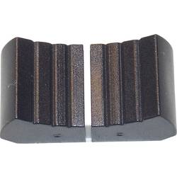 Posuvný gombík ALPS 76501, (d x š) 13 mm x 25 mm, čierna, 1 ks