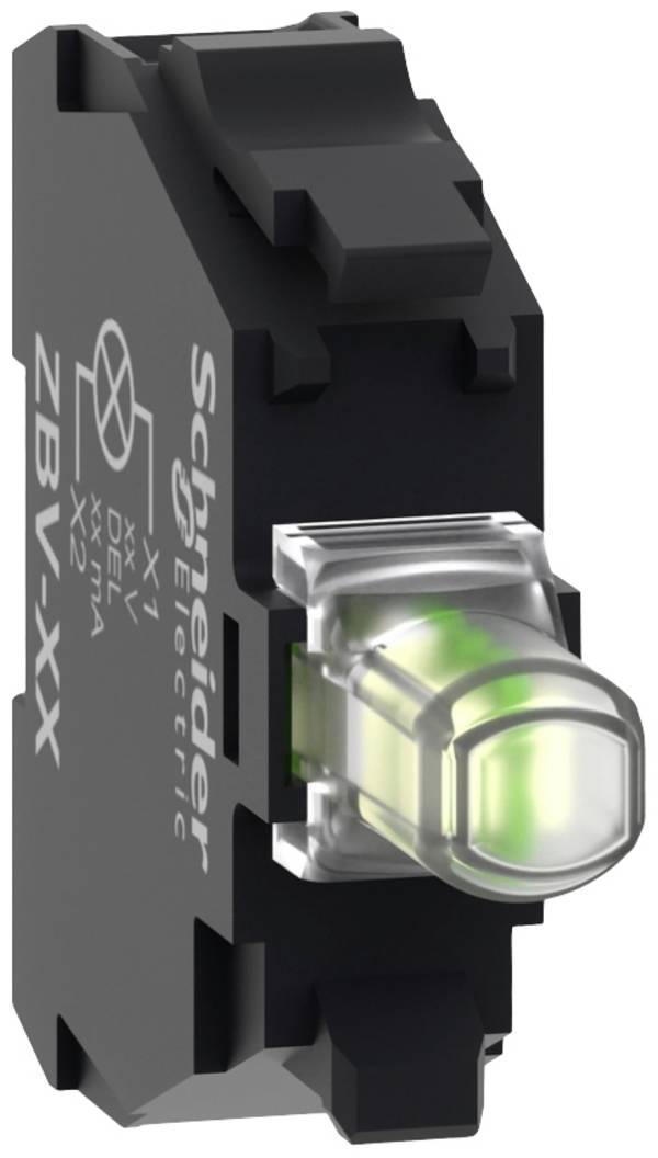 Schneider Electric ZBVB1 LED kontrolka s objímkou lampičky  bílá  24 V/DC, 24 V/AC 1 ks