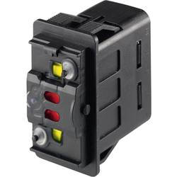 Kolébkový přepínač do auta Marquardt 3250.0006, 12 V/DC, 20 A, s aretací, IP66 / IP67, 1 ks