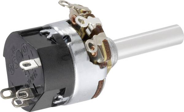 KYOCERA/AVX 104701780, 104701780 otočný potenciometr, se spínačem, Mono, 0.5 W, 1 kΩ, 1 ks