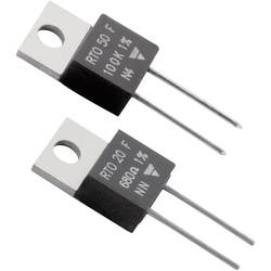 Rezistor Vishay, 22 Ω, 1 %, TO-220, axiální vývody, 50 W, 1 %