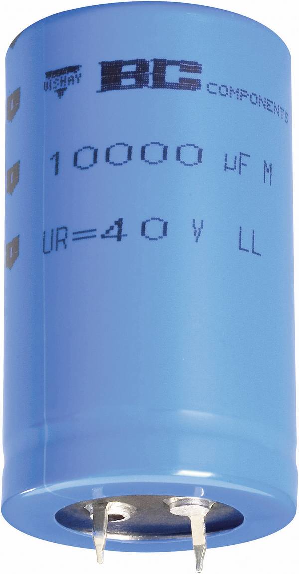 Vishay 2222 058 57332 elektrolytický kondenzátor Snap In  10 mm 3300 µF 40 V 20 % (Ø x v) 25 mm x 30 mm 1 ks