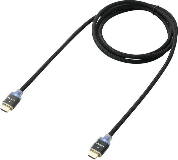HDMI kabel s LED  3.00 m černá SpeaKa Professional