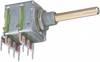 Potentiometer Service 4002, 4002 otočný potenciometr, Stereo, 0.2 W, 1 kΩ, 1 ks