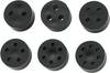 TRU COMPONENTS TC-10820760 TC-MH9-3A203 těsnicí vložka s více průchody M12 3 x 1.6 - 2.6 mm guma černá 50 ks