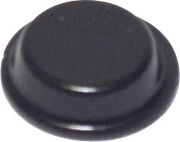 TOOLCRAFT PD2125SW podstavná nožka přístrojová samolepicí, kulatá černá (Ø x v) 12.7 mm x 3.5 mm 1 ks