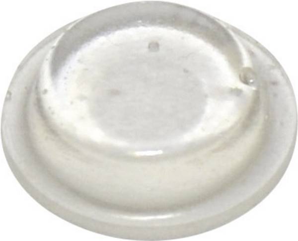 TOOLCRAFT PD2125C podstavná nožka přístrojová samolepicí, kulatá transparentní (Ø x v) 12.7 mm x 3.5 mm 1 ks