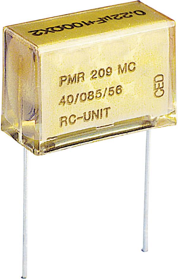 Kemet PMR209MC6100M100R30 Odrušovací kondenzátor PMR radiální 0.1 µF 250 V/AC, 630 V/DC 20 % 1 ks