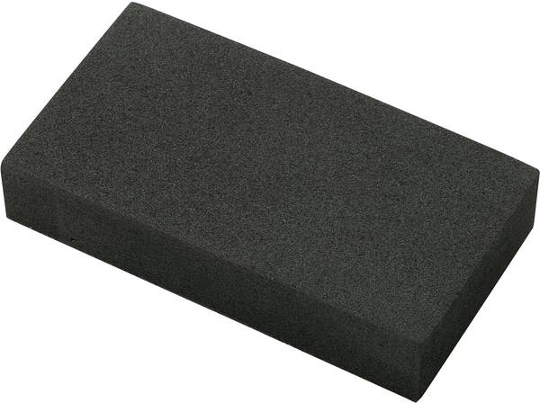 TRU COMPONENTS blok z pěnové gumy samolepicí EVA černá (d x š x v) 95 x 49 x 19 mm 1 ks