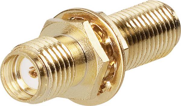 TRU COMPONENTS 1579344 SMA adaptér SMA zásuvka - SMA zásuvka 1 ks