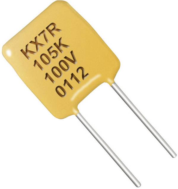 Kemet C317C104M5U5TA+ keramický kondenzátor radiální  0.1 µF 50 V 20 %  1 ks